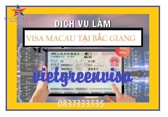 Dịch vụ xin Visa Macao Bắc Giang tốt nhất