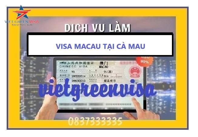 Dịch vụ làm Visa Cà Mau siêu rẻ 