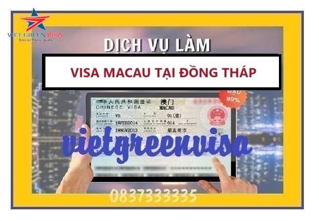 Dịch vụ làm Visa Macau tại Đồng Tháp tốt nhất
