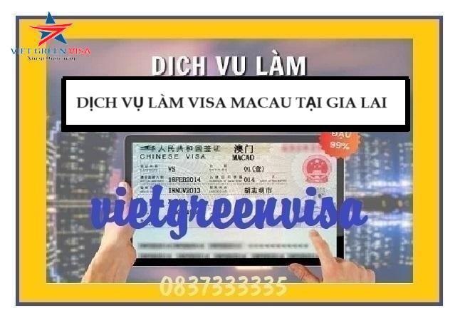 Dịch vụ làm Visa Macau tại Gia Lai chất lượng