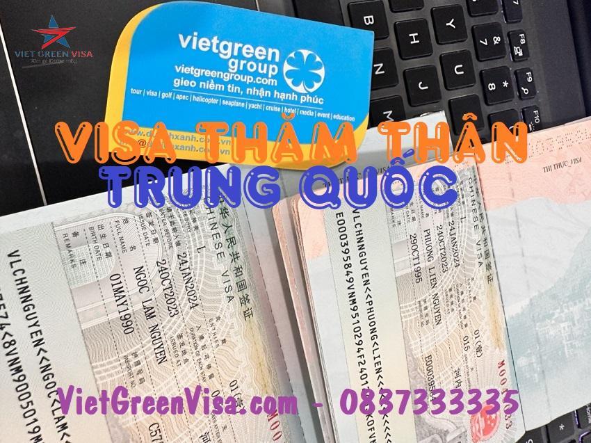 Dịch vụ xin visa thăm thân Trung Quốc Q1, Q2, S1, S2 