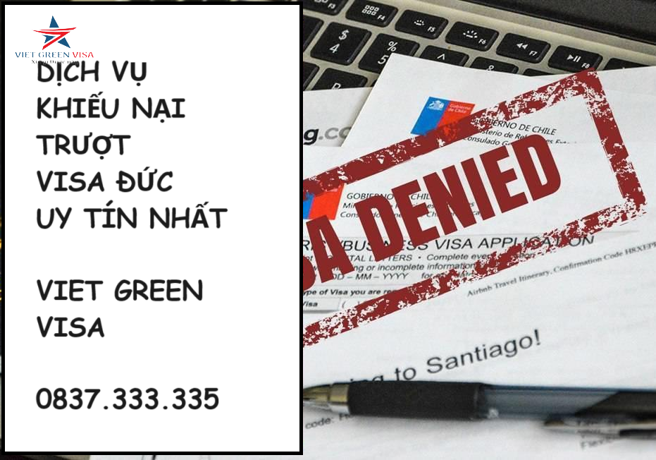 Dịch vụ khiếu nại visa Đức bị từ chối ở Hà Nội, Hồ Chí Minh