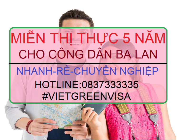 Giấy miễn thị thực, Giấy miễn thị thực cho người Ba Lan, Giấy miễn thị thực 5 năm cho quốc tịch Ba Lan, Viet Green Visa