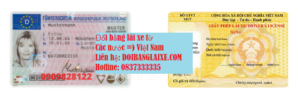 đổi bằng lái xe Pháp, đổi giấy phép lái xe Pháp, đổi gplx Pháp, đổi bằng lái xe Pháp sang việt nam,
