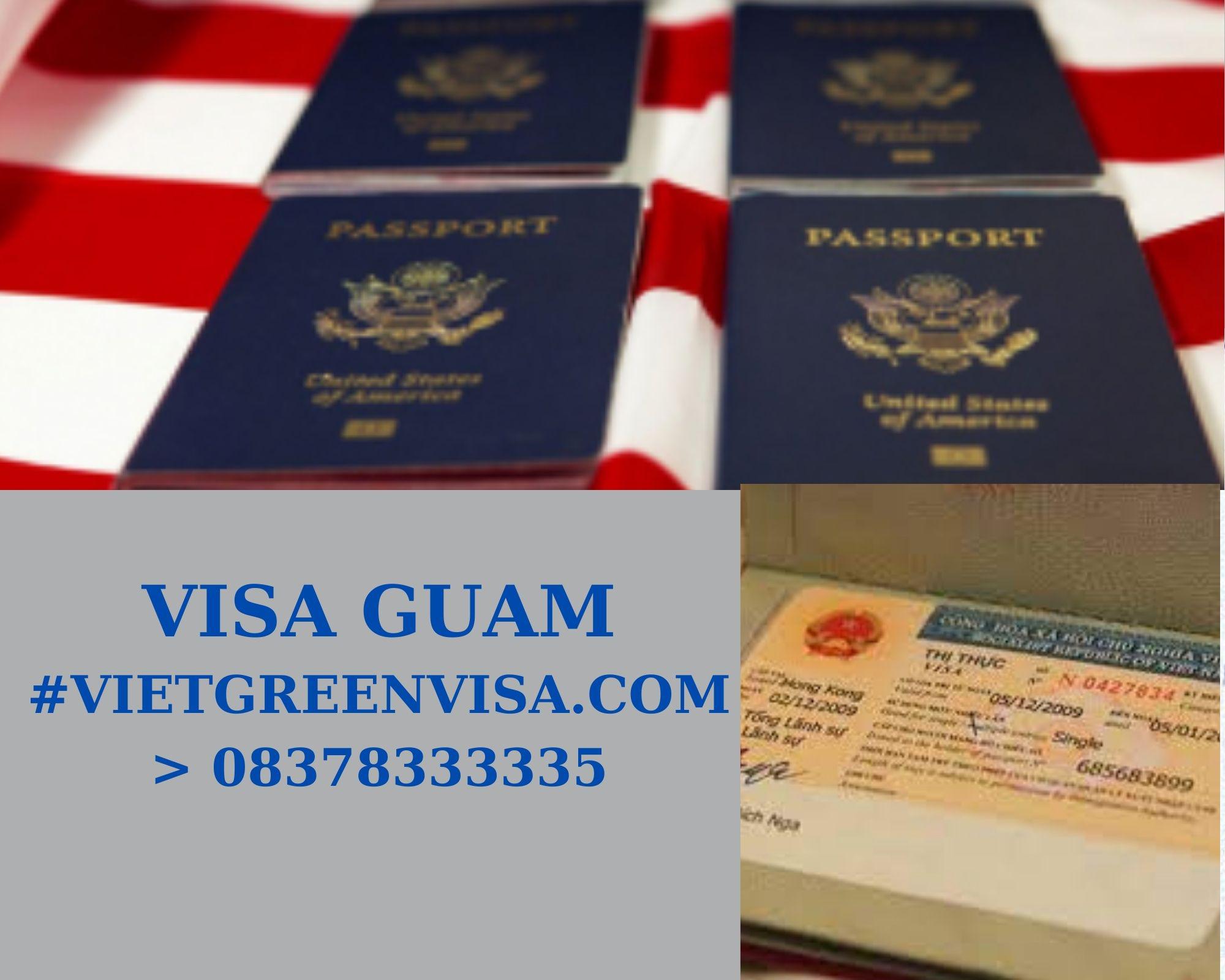 Dịch vụ xin visa công tác Guam giá rẻ, Làm visa công tác Guam trọn gói, Xin visa đi Guam công tác